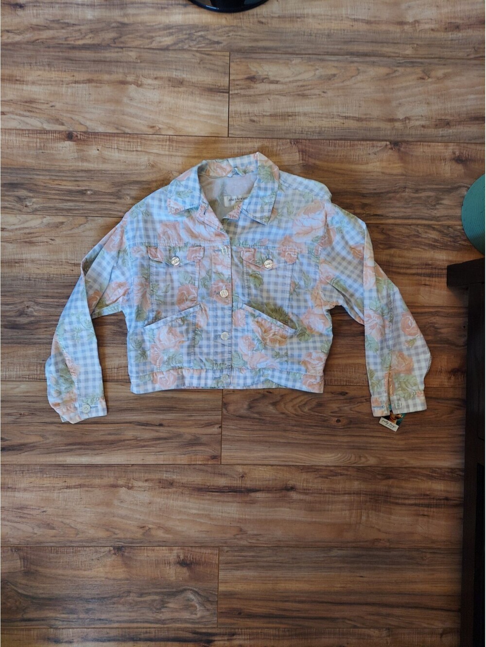 Vintage Jones New York Cotton Button Up Shirt